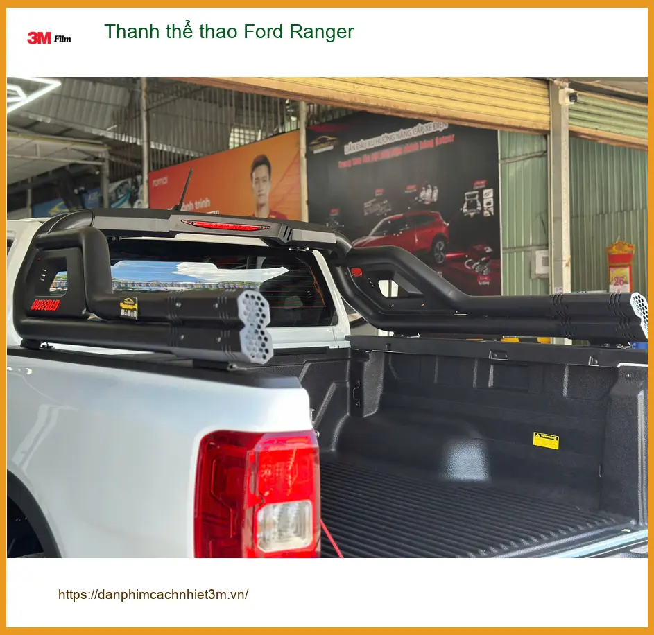 Anh Tùng lắp thanh thể thao Ford Ranger tại Củ Chi để xe thêm mạnh mẽ ảnh thực tế 4