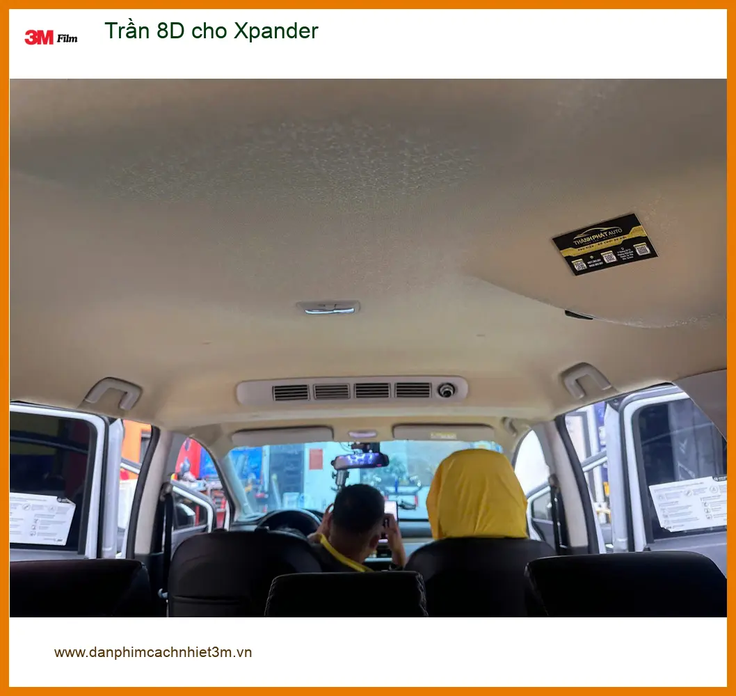 Chị Hân bọc Trần 8D cho Xpander tại Quận 12 để nâng tầm không gian nội thất