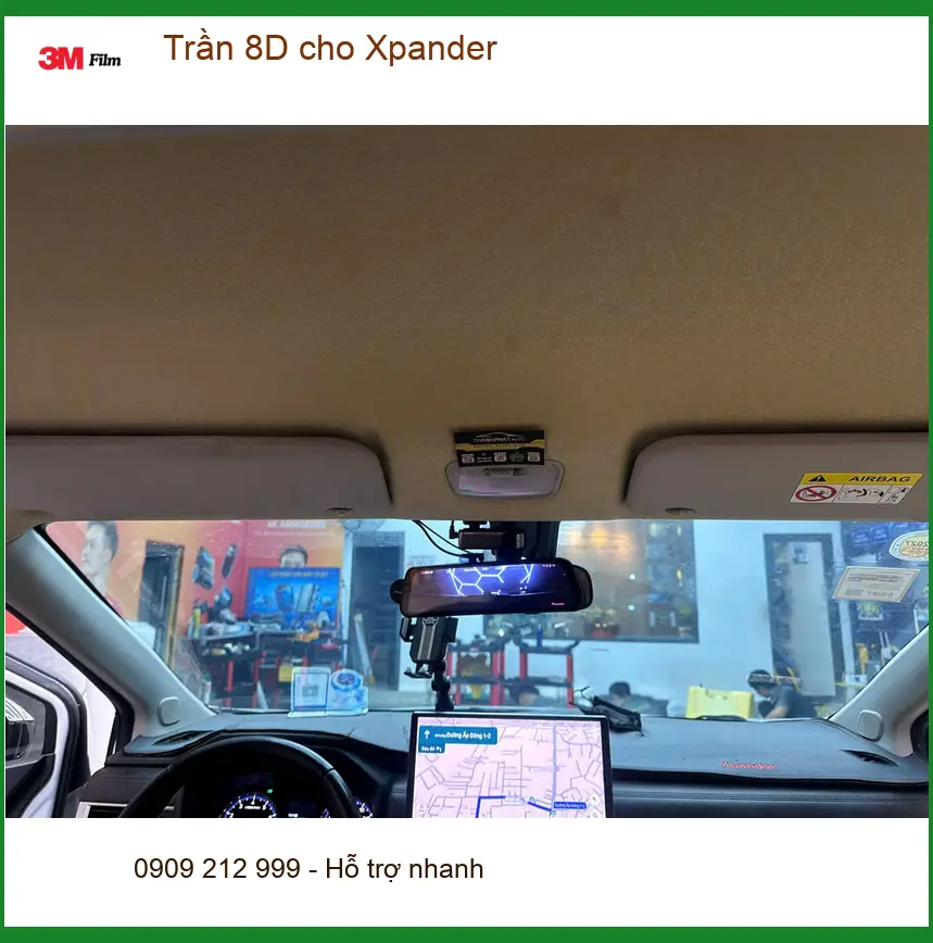 Chị Hân bọc Trần 8D cho Xpander tại Quận 12 để nâng tầm không gian nội thất ảnh thực tế 3