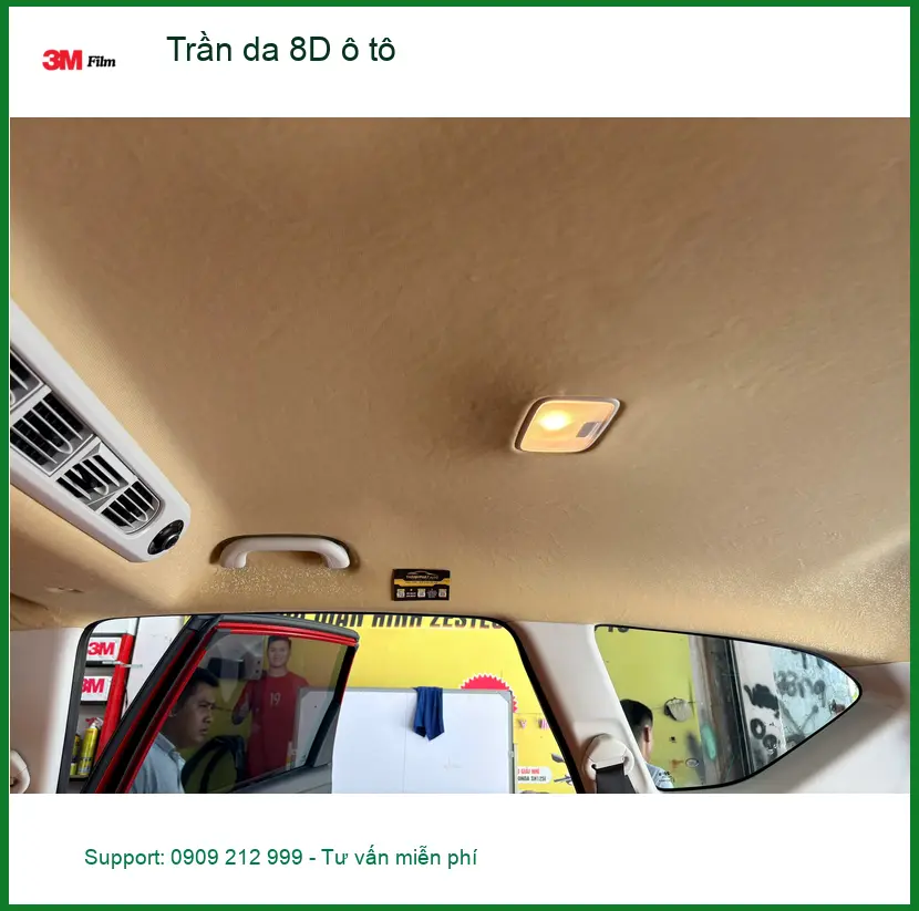 Anh Khang bọc trần da 8D ô tô cho Mitsubishi Xpander tại Quận Bình Thạnh