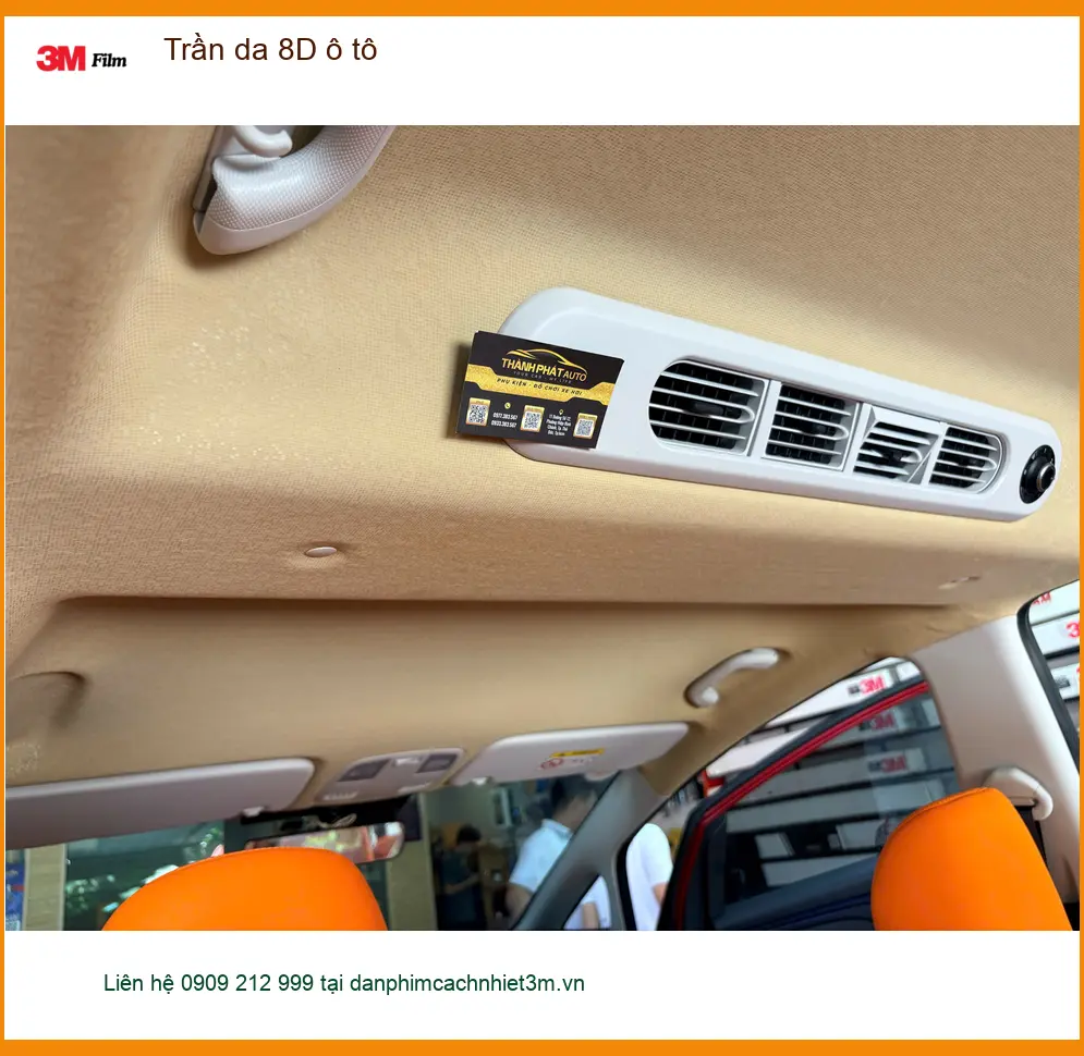 Chị Thư bọc trần da 8D ô tô Mazda CX-5 tại Quận 2 để không gian xe thoáng đãng, sạch sẽ ảnh thực tế 2