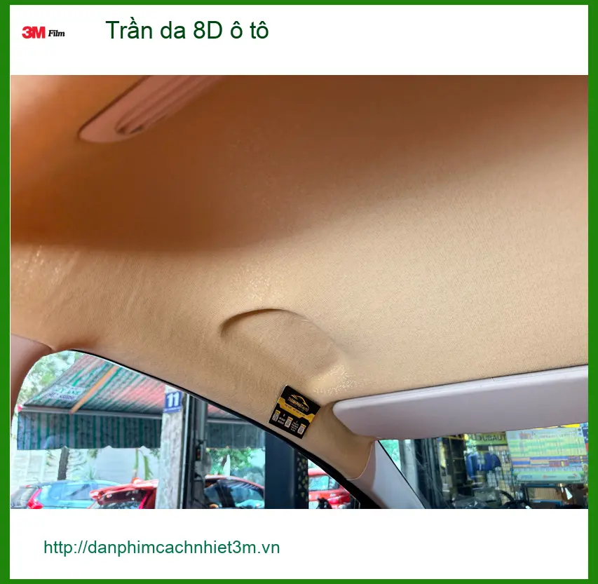 Chị Mai Anh bọc trần da 8D ô tô VinFast Lux SA2.0 tại Thủ Đức, muốn không gian sang trọng hơn