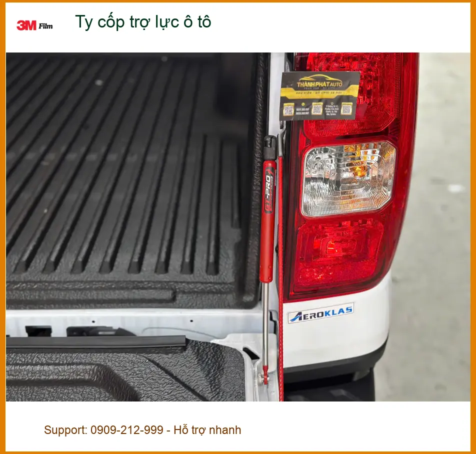 Anh Khang lắp ty cốp trợ lực ô tô Honda CRV tại Quận 8 cốp nhẹ hơn