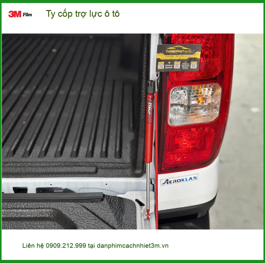 Anh Đức An lắp Ty cốp trợ lực ô tô Hyundai Santa Fe ở Quận 5 để cốp mở êm ái ảnh thực tế 4
