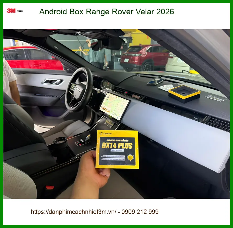 Anh Minh nâng cấp Android Box Range Rover Velar 2026 ở Quận 9 ảnh thực tế 2