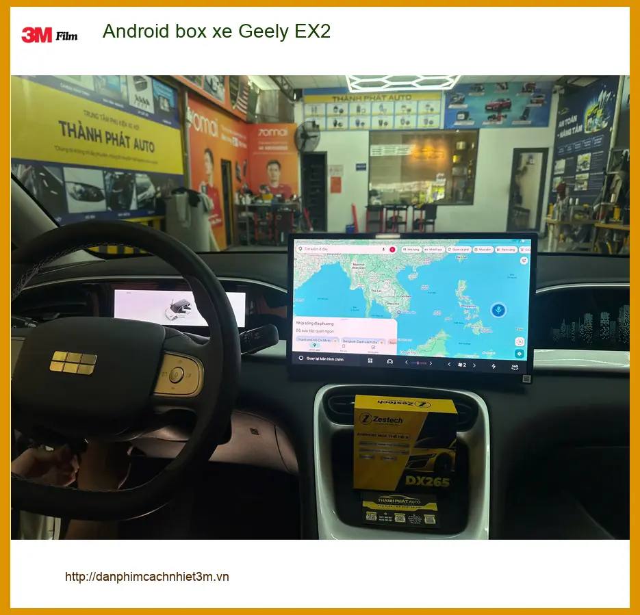 Anh Quang lắp Android Box cho Geely EX2 tại Quận Bình Thạnh để nâng tầm trải nghiệm giải trí ảnh thực tế 3