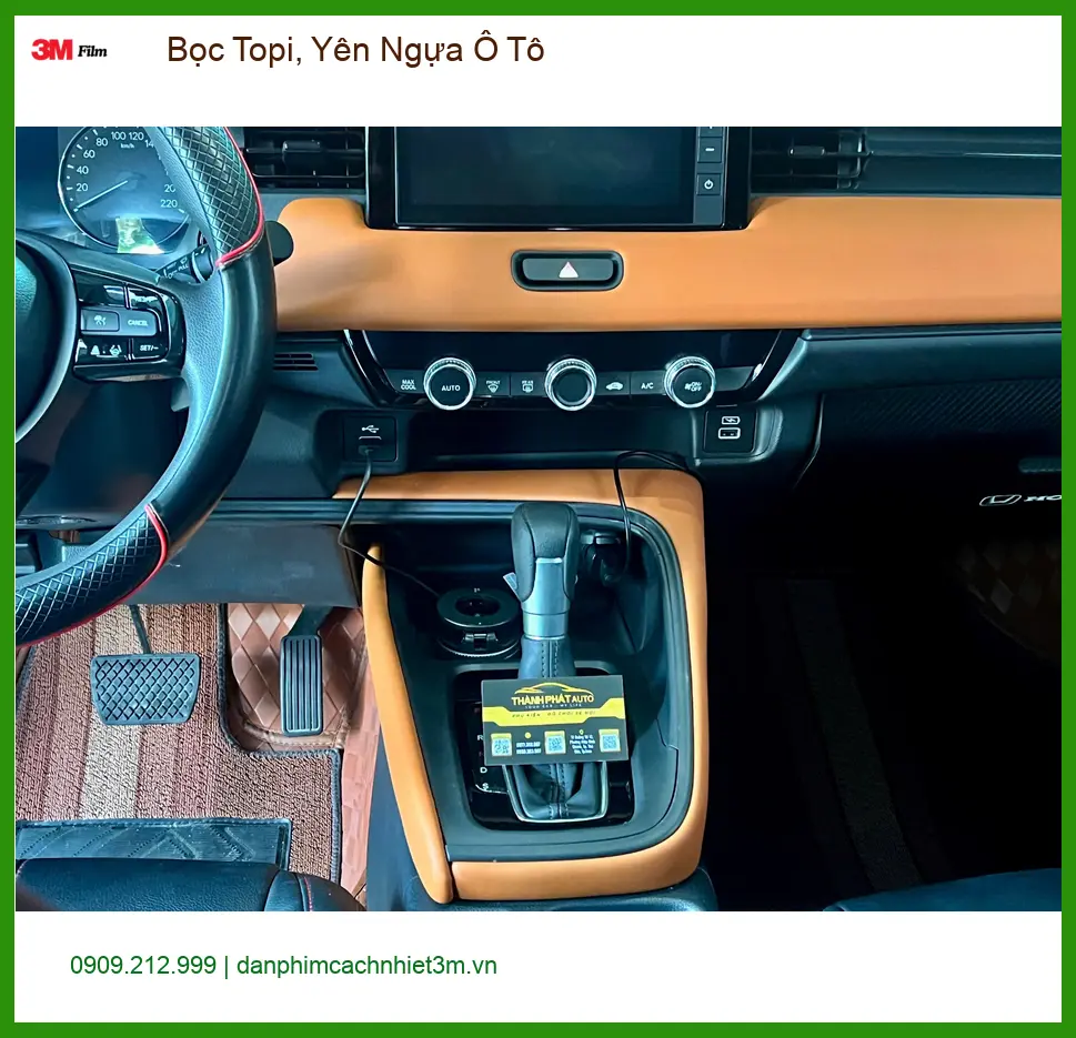 Anh Minh bọc Topi, Yên Ngựa ô tô Mazda 6 tại Thủ Đức, nâng cấp xe. ảnh thực tế 2