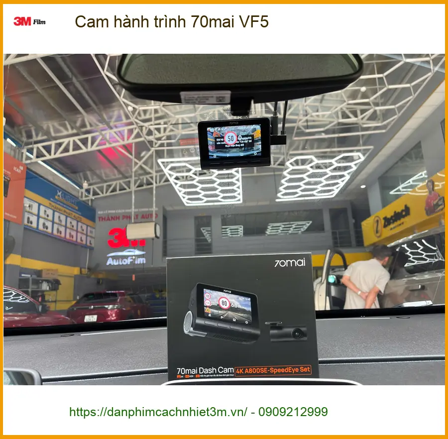 Anh Bách lắp Cam hành trình 70mai VF5 cho Mazda CX-5 tại Quận 9 để ghi lại mọi cung đường ảnh thực tế 2