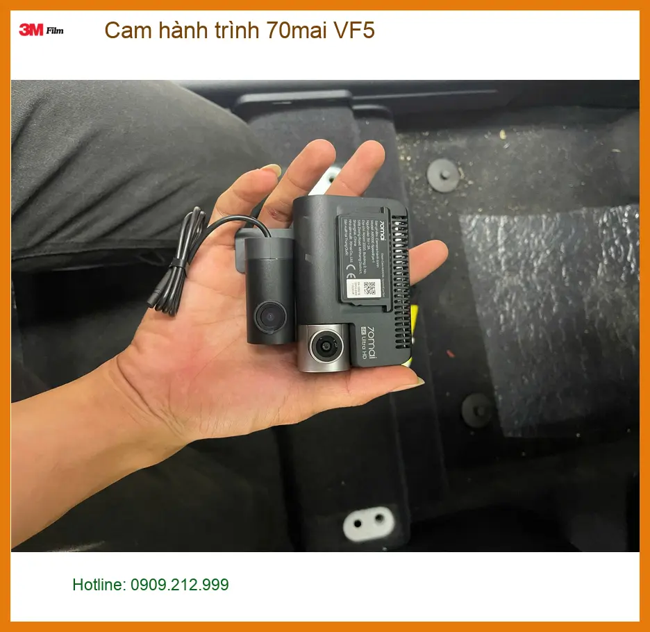 Anh Bách lắp Cam hành trình 70mai VF5 cho Mazda CX-5 tại Quận 9 để ghi lại mọi cung đường ảnh thực tế 4