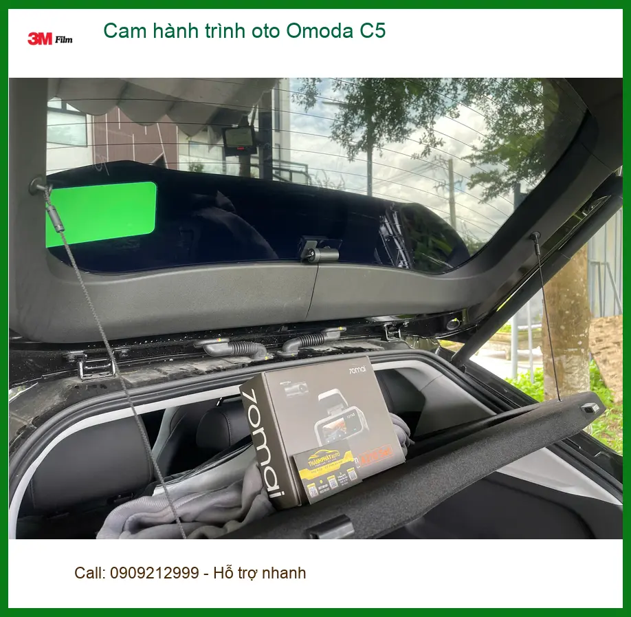 Anh Trường lắp cam hành trình oto Omoda C5 Quận 9 để ghi lại mọi khoảnh khắc trên đường ảnh thực tế 4