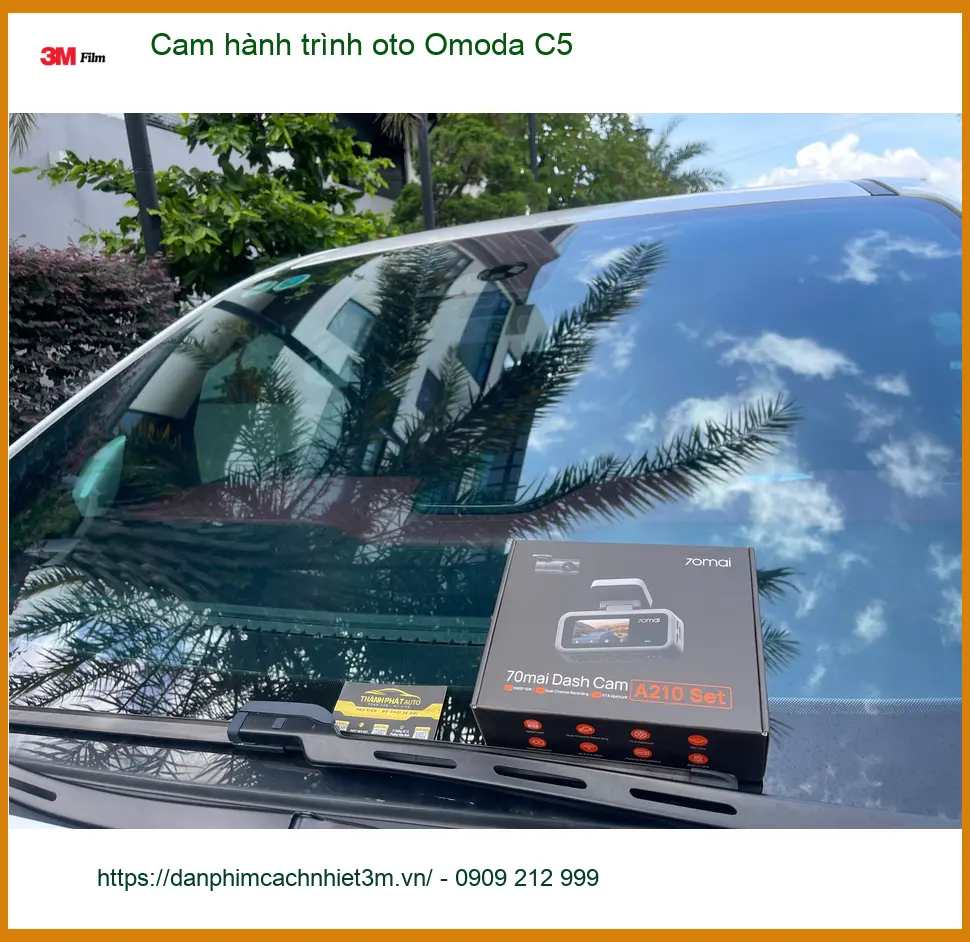 Anh Trường lắp cam hành trình oto Omoda C5 Quận 9 để ghi lại mọi khoảnh khắc trên đường ảnh thực tế 5