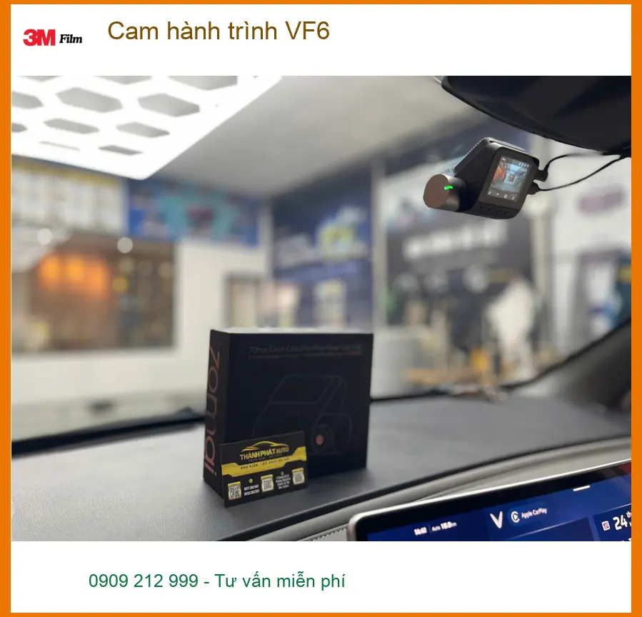 Anh Tuấn Kiệt lắp cam hành trình VinFast VF6 tại Quận 12 để ghi lại hành trình an toàn ảnh thực tế 3