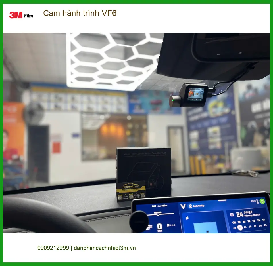 Anh Tuấn Kiệt lắp cam hành trình VinFast VF6 tại Quận 12 để ghi lại hành trình an toàn ảnh thực tế 4