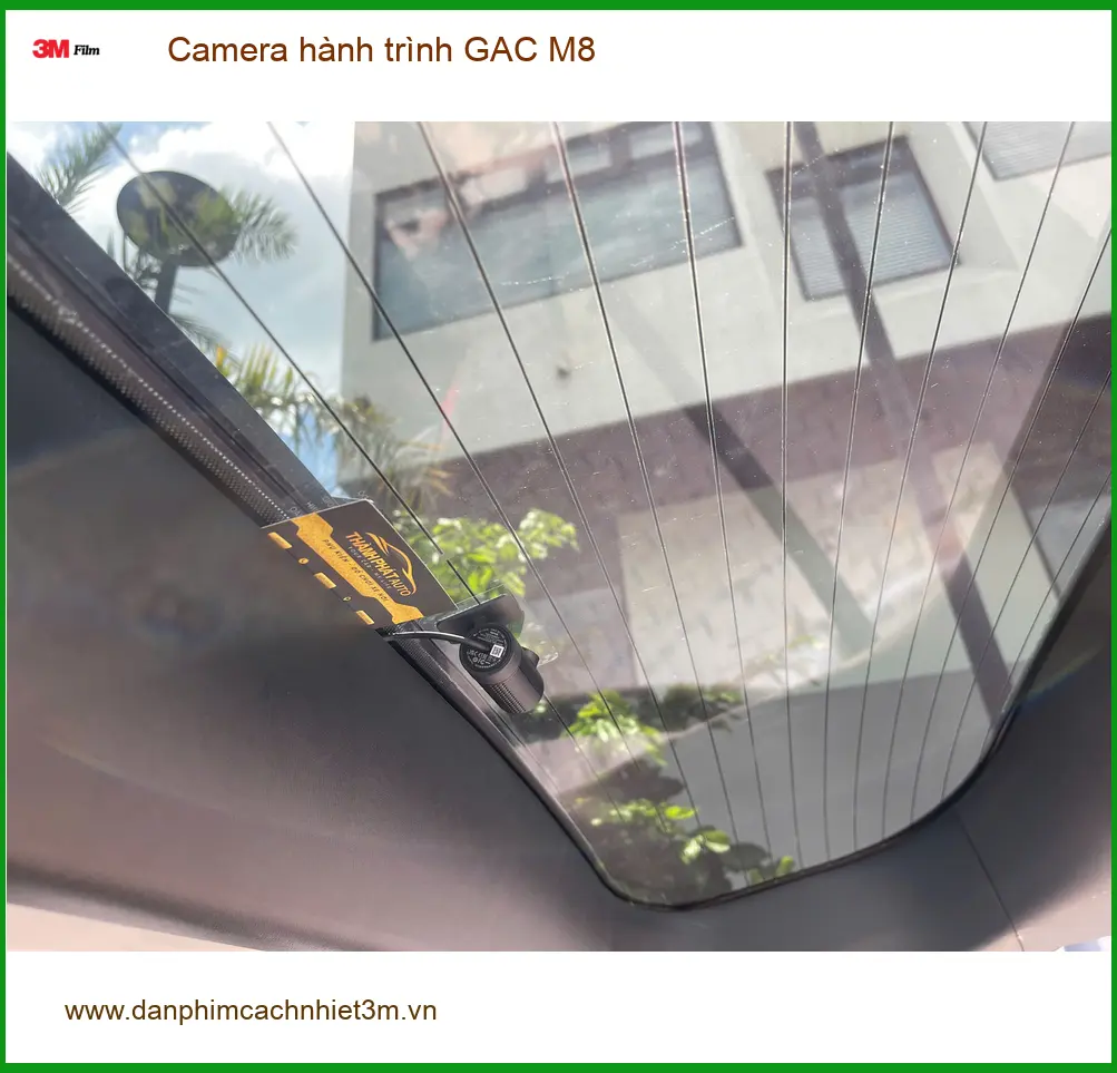 Chú An lắp Camera hành trình GAC M8 Quận 9 để an tâm trên đường