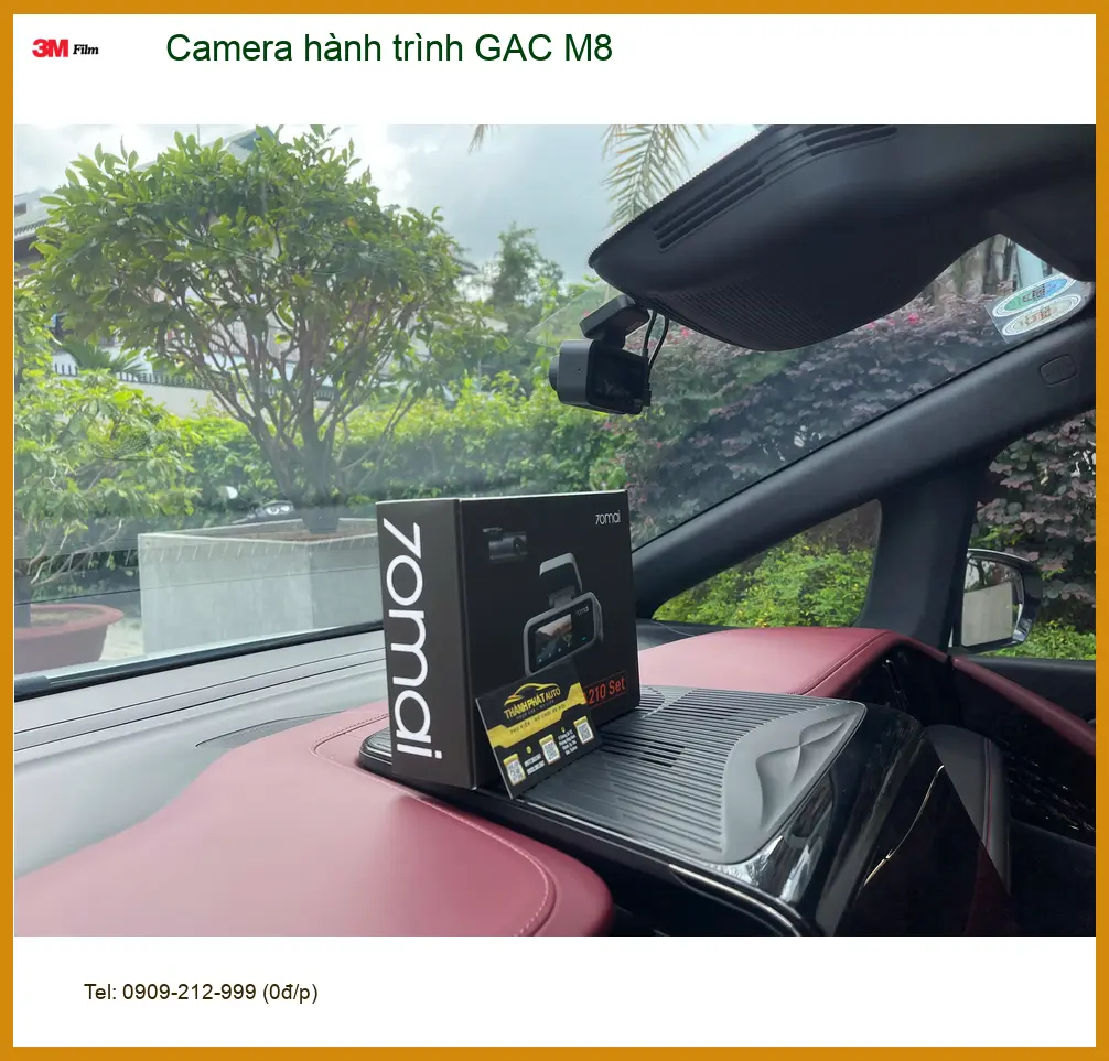Chú An lắp Camera hành trình GAC M8 Quận 9 để an tâm trên đường ảnh thực tế 2