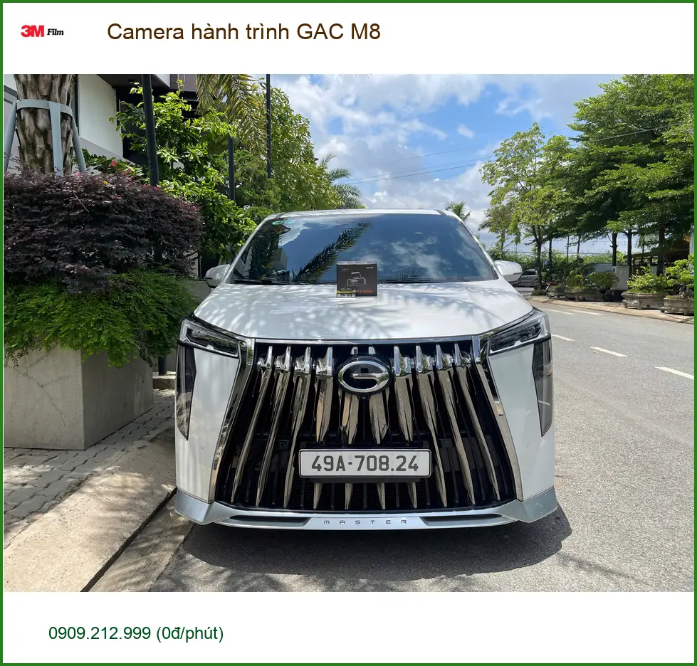 Chú An lắp Camera hành trình GAC M8 Quận 9 để an tâm trên đường ảnh thực tế 3