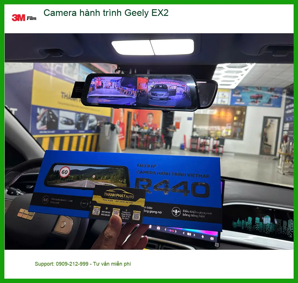 Anh Minh lắp Camera hành trình Geely EX2 Quận 12 để yên tâm lái xe công nghệ ảnh thực tế 2