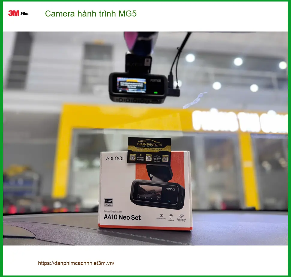 Anh Thọ lắp Camera hành trình MG5 tại Quận 9 để ghi lại hành trình rõ nét ảnh thực tế 2