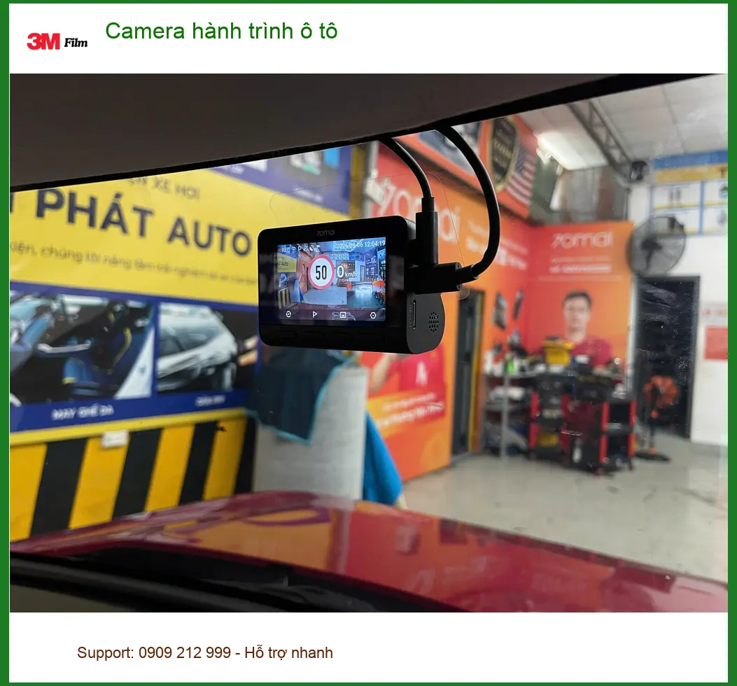 Chú Dũng gắn camera hành trình ô tô VinFast Lux A2.0 tại Quận 12. ảnh thực tế 2