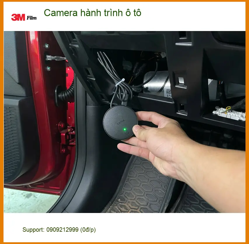 Chú Dũng gắn camera hành trình ô tô VinFast Lux A2.0 tại Quận 12. ảnh thực tế 3