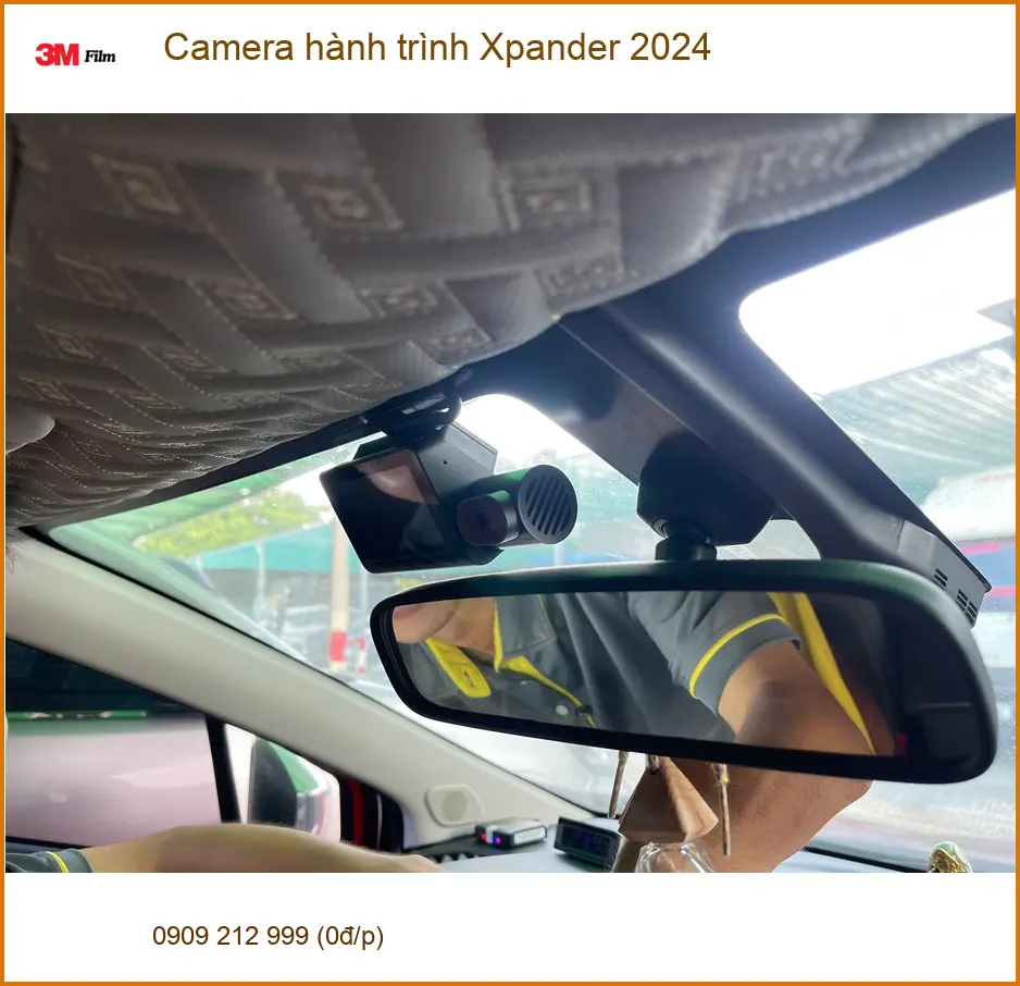 Anh Nam lắp Camera hành trình Xpander 2024 Quận 9 ghi lại mọi khoảnh khắc ảnh thực tế 2