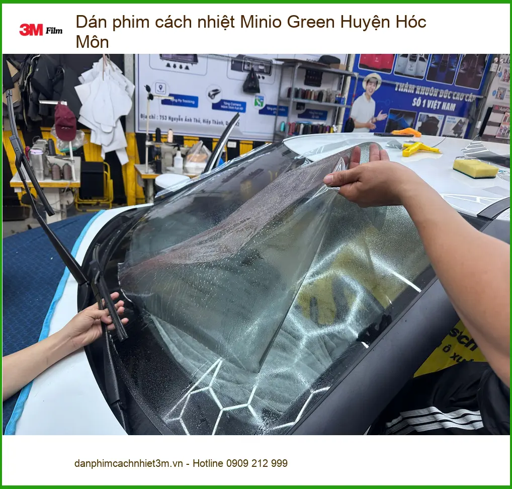 Trung Tâm Dán Phim Cách Nhiệt Ô Tô Minio Green Huyện Hóc Môn - Giá Tốt TPHCM ảnh thực tế 2