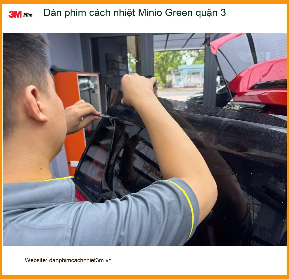 Nơi Dán Phim Cách Nhiệt Ô Tô phim cách nhiệt Minio Green quận 3 - Giá Tốt TPHCM ảnh thực tế 2