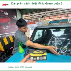 Trung Tâm Dán Phim Cách Nhiệt Ô Tô phim cách nhiệt Minio Green quận 6 - Lắp Đặt Uy Tín TPHCM