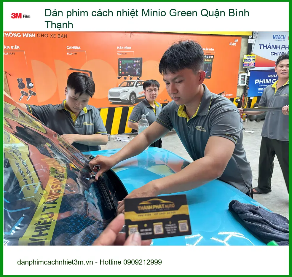 Nơi Dán Phim Cách Nhiệt Ô Tô Minio Green Quận Bình Thạnh - Giá Tốt TPHCM