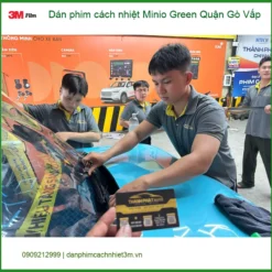 Trung Tâm Dán Phim Cách Nhiệt Ô Tô Minio Green Quận Gò Vấp - Giá Tốt TPHCM