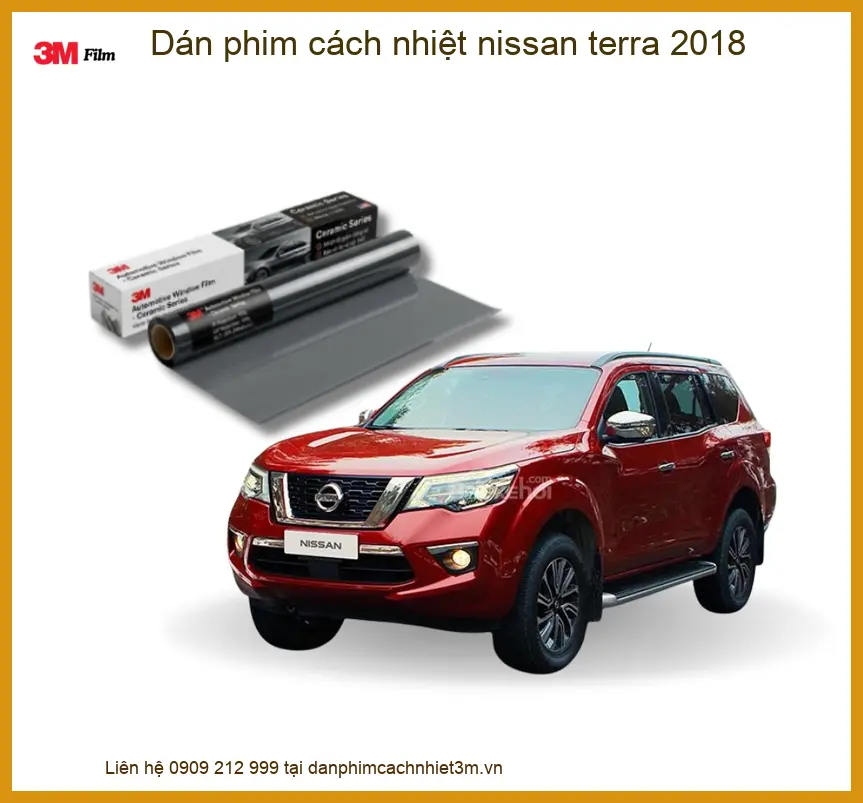 Dán Phim Cách Nhiệt Nissan Terra 2018 - Địa Chỉ Lắp Đặt Uy Tín TPHCM