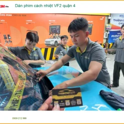 Trung Tâm Dán Phim Cách Nhiệt Ô Tô VF2 Quận 4 - Thi Công Chuyên Nghiệp