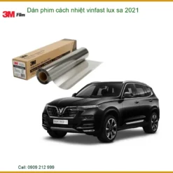Dán phim cách nhiệt Vinfast Lux SA 2021 - Trung Tâm Thi Công Chính Hãng TPHCM