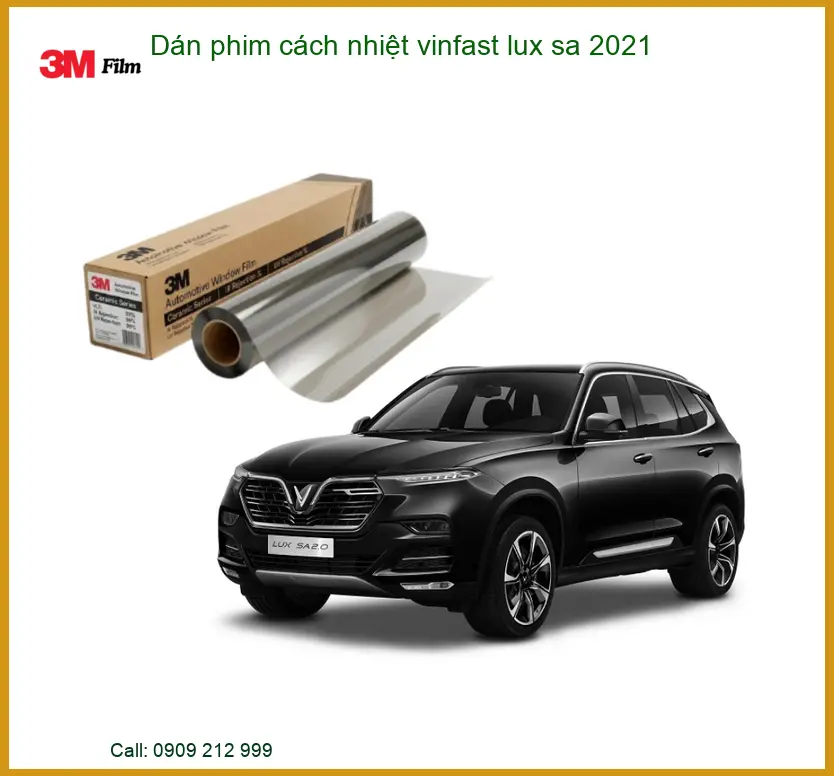 Dán phim cách nhiệt Vinfast Lux SA 2021 - Trung Tâm Thi Công Chính Hãng TPHCM