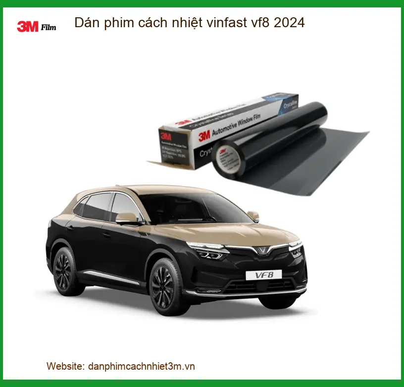 Dán Phim Cách Nhiệt Vinfast VF8 2024 - Trung Tâm Thi Công Chính Hãng TPHCM