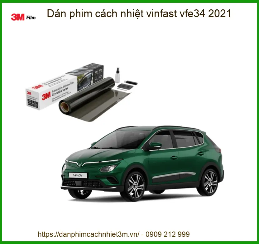 Dán Phim Cách Nhiệt Vinfast VF e34 2021 - Trung Tâm Thi Công Chính Hãng TPHCM