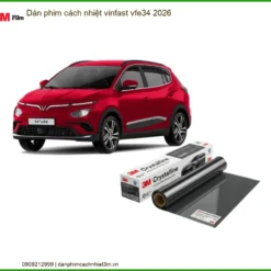 Dán phim cách nhiệt Vinfast VF e34 2026 - Trung Tâm Thi Công Uy Tín TPHCM