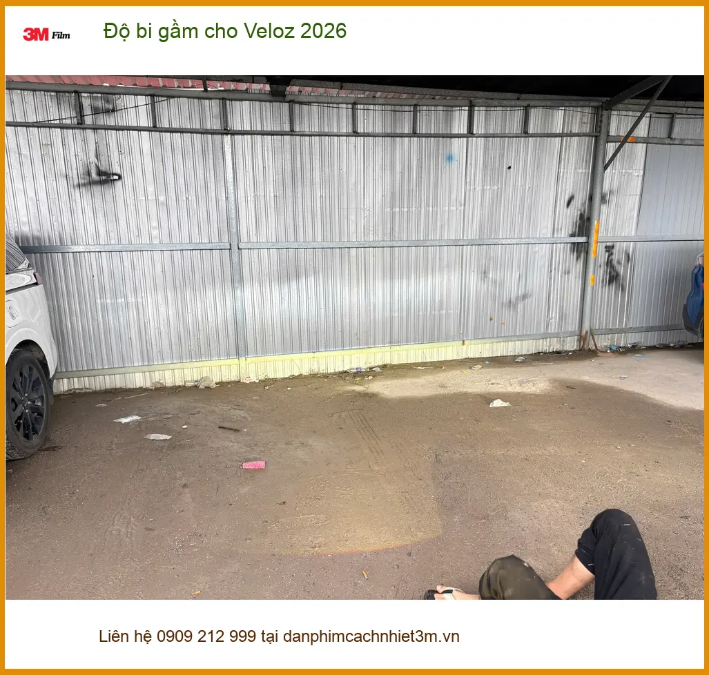Anh Khải độ bi gầm cho Veloz 2026 tại Thủ Đức vì hay đi đường tối về khuya ảnh thực tế 5
