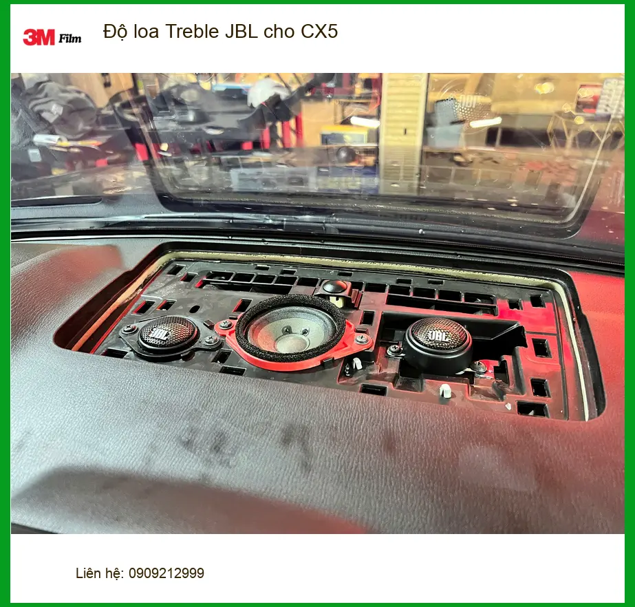 Anh Tùng độ loa Treble JBL cho CX5 Quận Thủ Đức nghe nhạc hay hơn ảnh thực tế 4