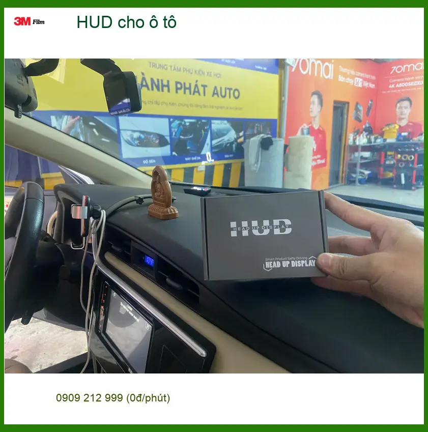 Anh Duy Khang lắp HUD cho ô tô Kia Sorento tại Quận 12 để lái xe an toàn hơn ảnh thực tế 4