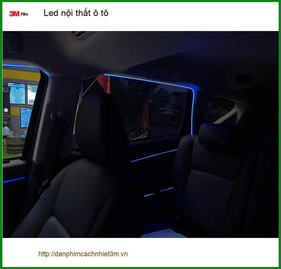 Anh Long lắp Led nội thất ô tô Honda CR-V tại Quận 9 vì đèn zin quá tối ảnh thực tế 3
