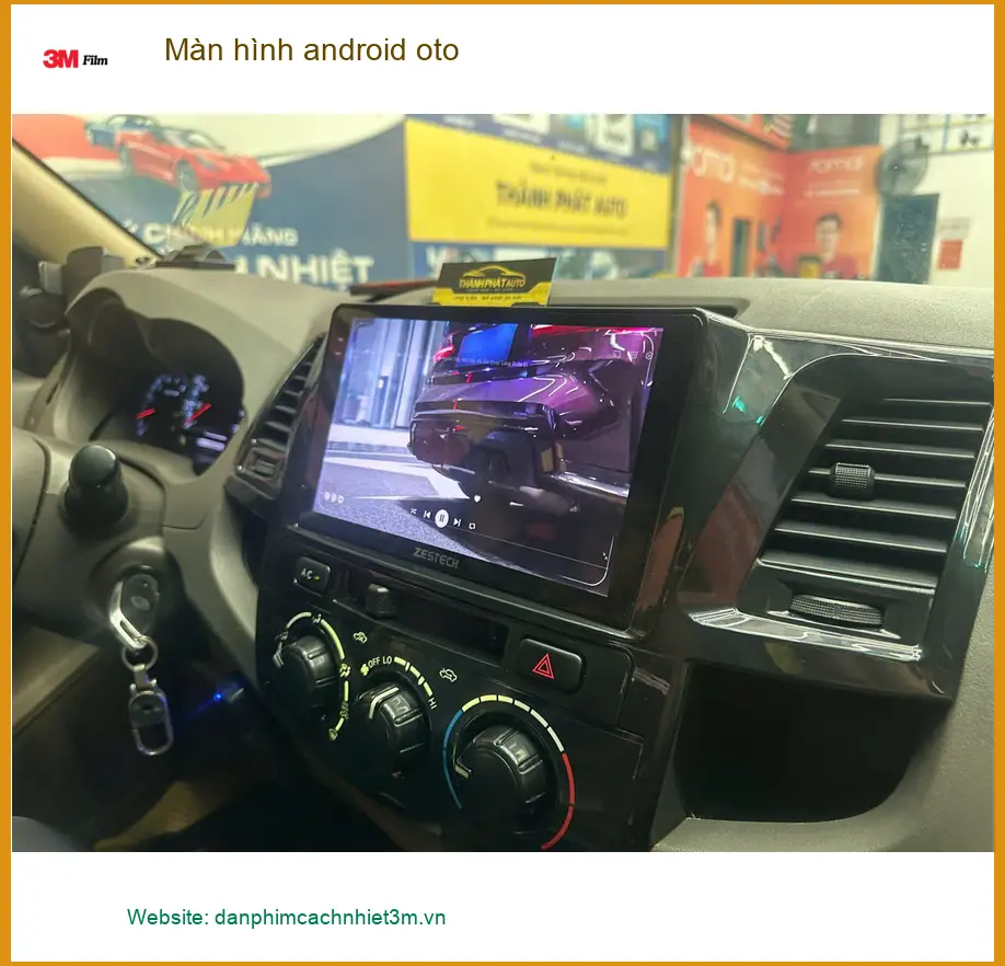 Anh Phi lắp màn hình Android ô tô VinFast Lux A2.0 tại Quận 12 ảnh thực tế 3