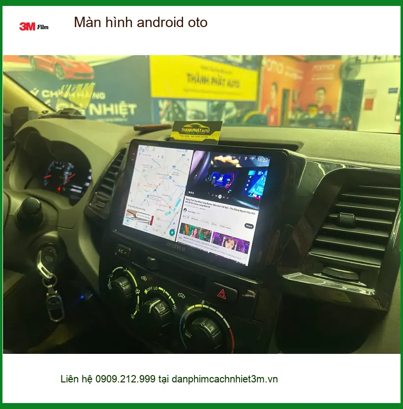 Anh Phi lắp màn hình Android ô tô VinFast Lux A2.0 tại Quận 12 ảnh thực tế 4