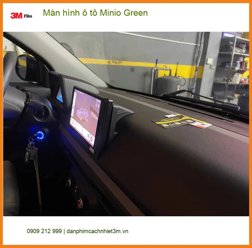 Anh Quang lắp màn hình Minio Green cho Mazda CX-5 tại Quận 9 ảnh thực tế 3