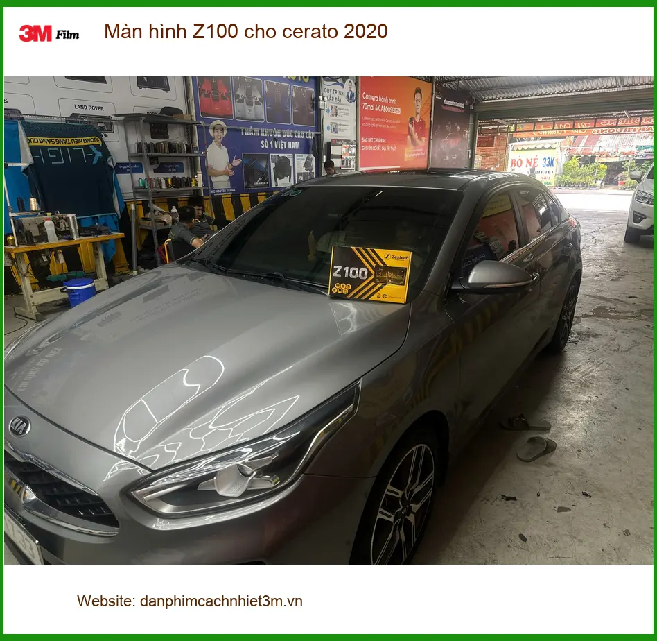 Anh Khải nâng cấp màn hình Z100 cho Cerato 2020 tại Quận 12 vì màn zin chậm lag ảnh thực tế 2