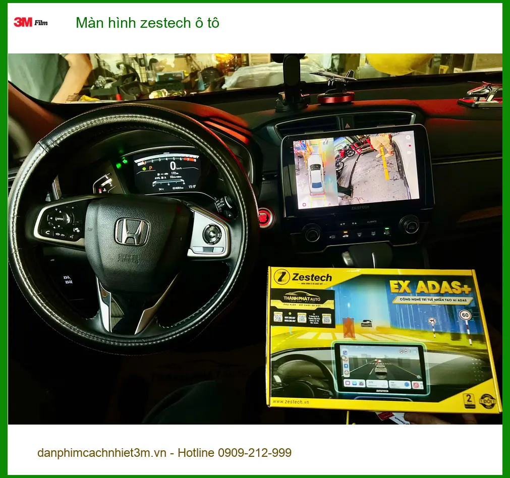 Anh Minh lắp màn hình Zestech ô tô cho Toyota Vios tại Quận Thủ Đức