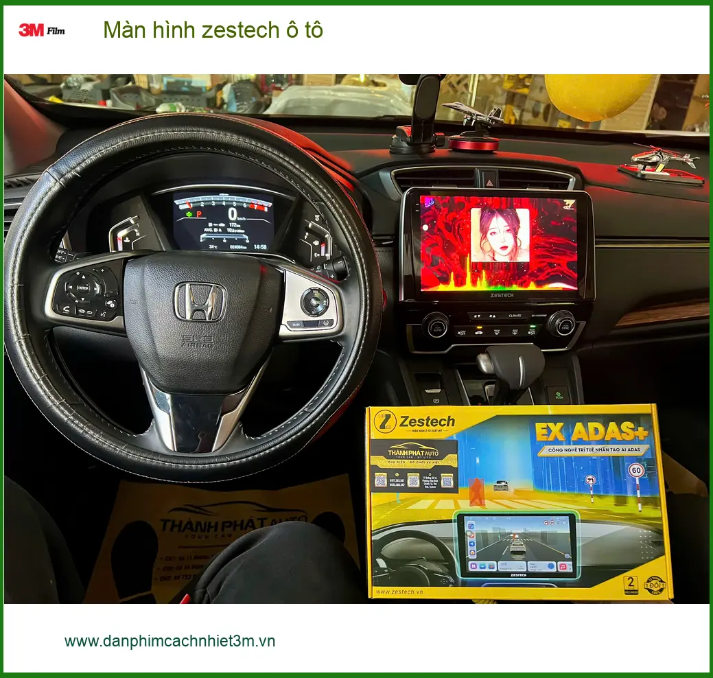 Anh Minh lắp màn hình Zestech ô tô cho Toyota Vios tại Quận Thủ Đức ảnh thực tế 2