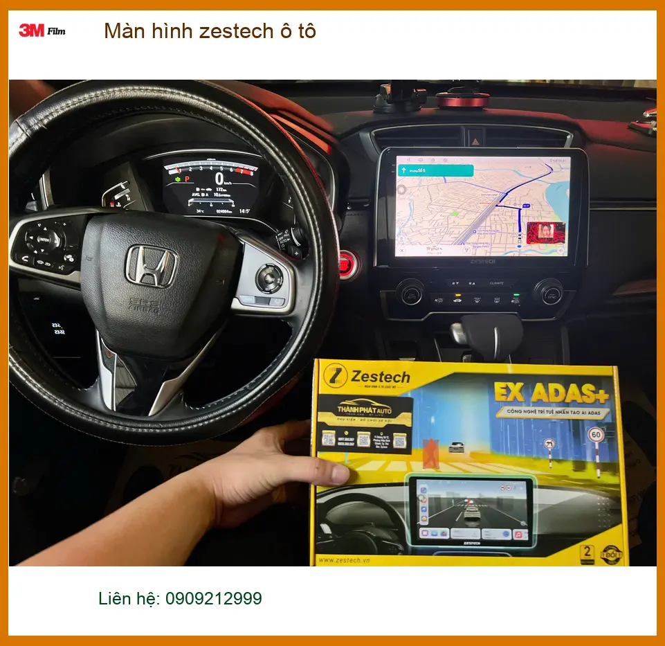 Anh Minh lắp màn hình Zestech ô tô cho Toyota Vios tại Quận Thủ Đức ảnh thực tế 3
