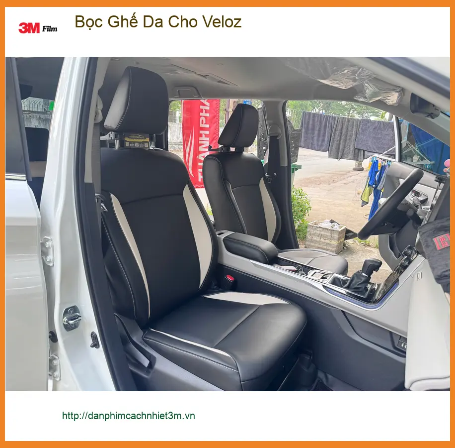 Anh Tùng bọc ghế da cho Veloz tại Quận 9 để nâng tầm không gian nội thất ảnh thực tế 4