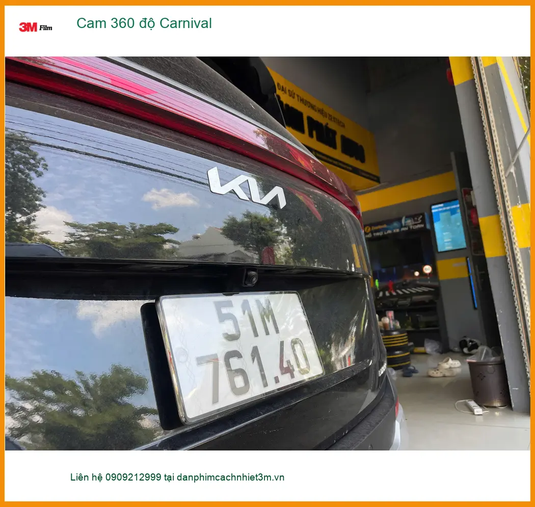 Anh Huy lắp Camera 360 độ Kia Carnival tại Quận 9 vì lo lắng điểm mù ảnh thực tế 2